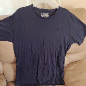 Aeropostale Navy Short Sleeve Tee